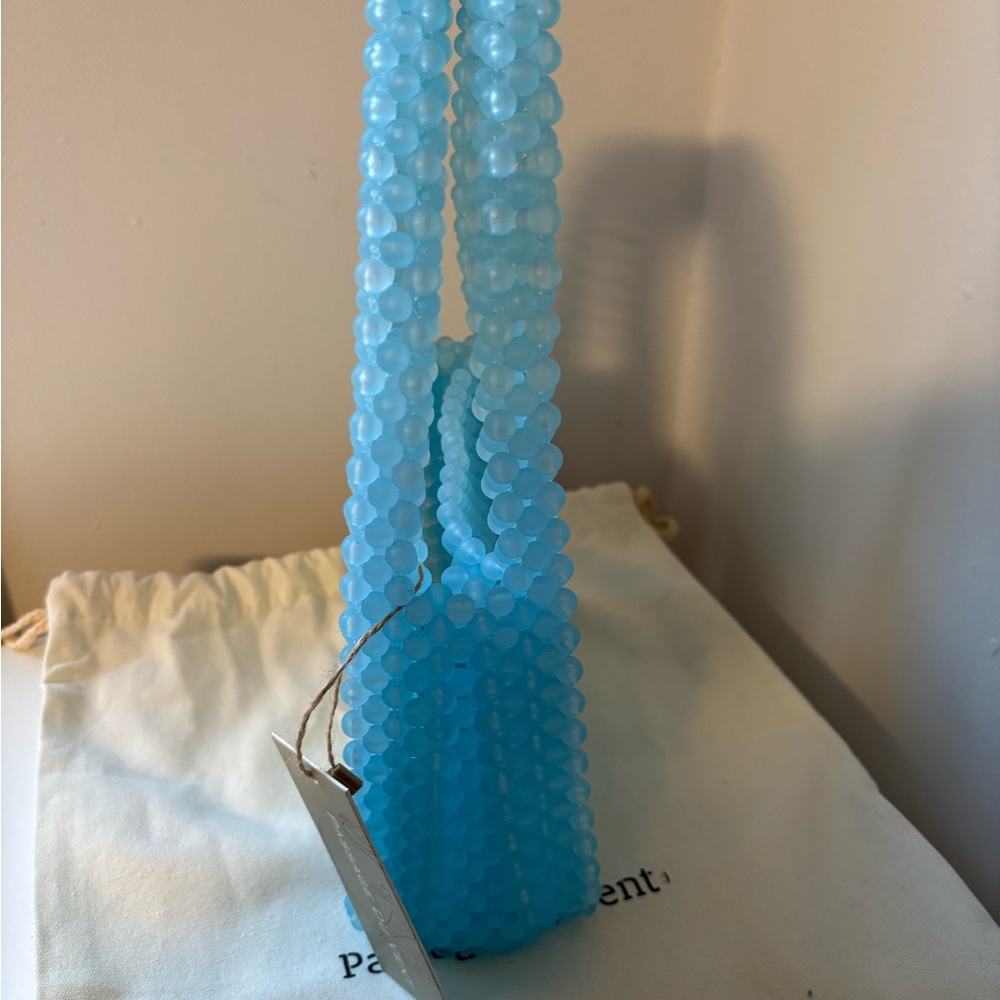 New Passage du vent Beaded Floral Clutch - Picture 8 of 9